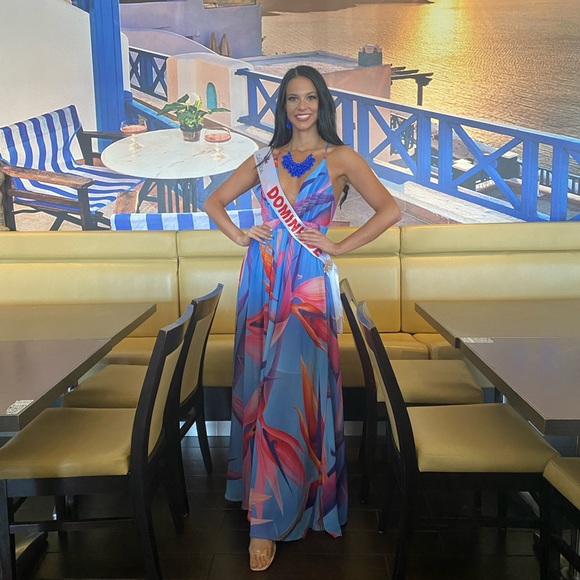 Summer Maxi Colorful Dress - Picture 2 of 3